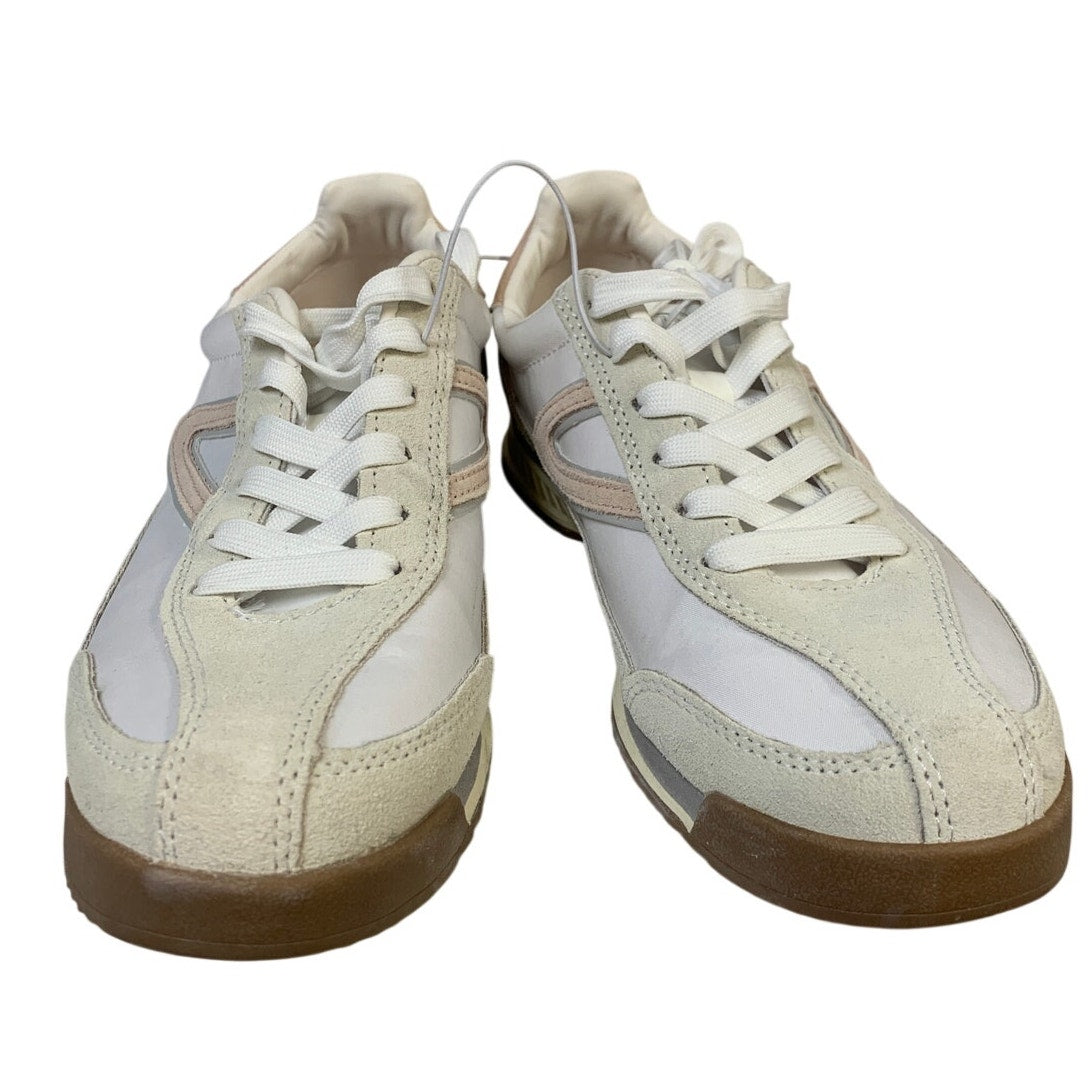 Tretorn Womens Size 7 Pink White Hailey Sneakers Lace Up Low Top Round Toe Shoes