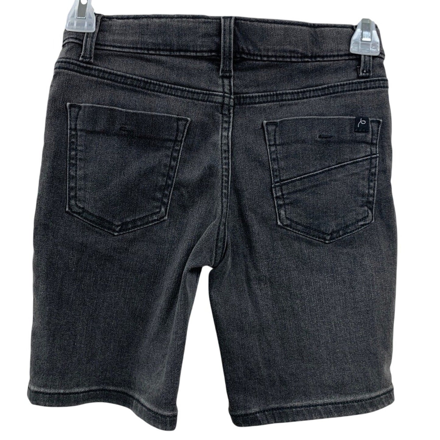 NWT New Art Class Kids XL (14) Adjustable Waist Denim Black Jean Shorts