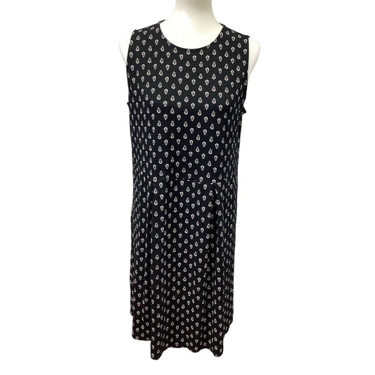 J Jill Wearever Collection Medium Sleeveless Stretchy Fit & Flare Floral Dress