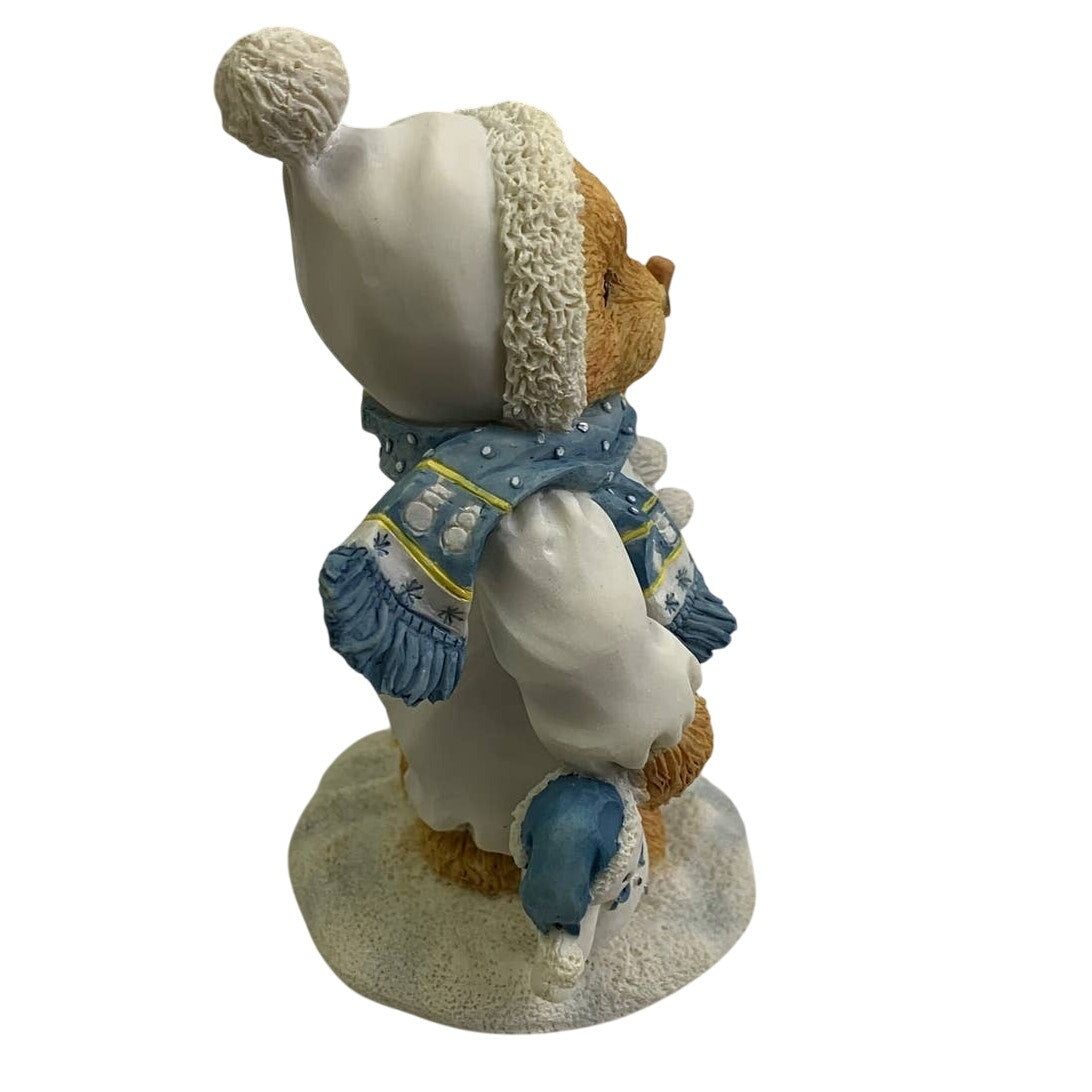 Vintage 1995 Cherished Teddies Earl 131873 Warm Hearted Friends Winter Bear