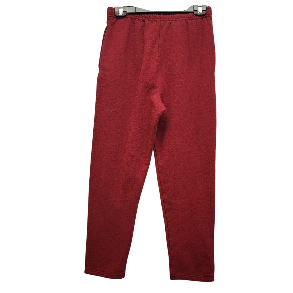 Hand Printed Upcycled Womens Small Christmas Santa Sweatpants w Drawstring