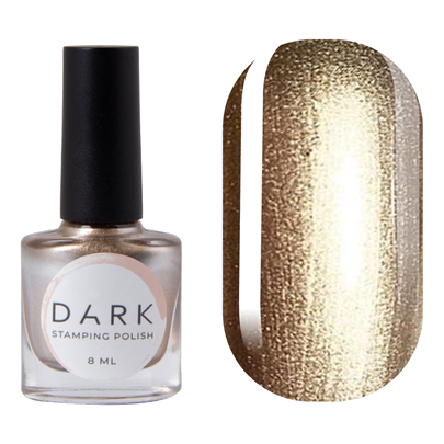 DARK Stamping Polish White Gold Metallic #21, 10ml-0