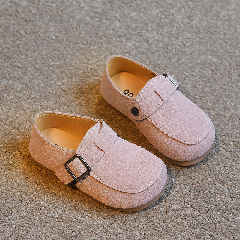 Children's Velcro Shallow Shoes Girls Daily Western Style Princess Shoes