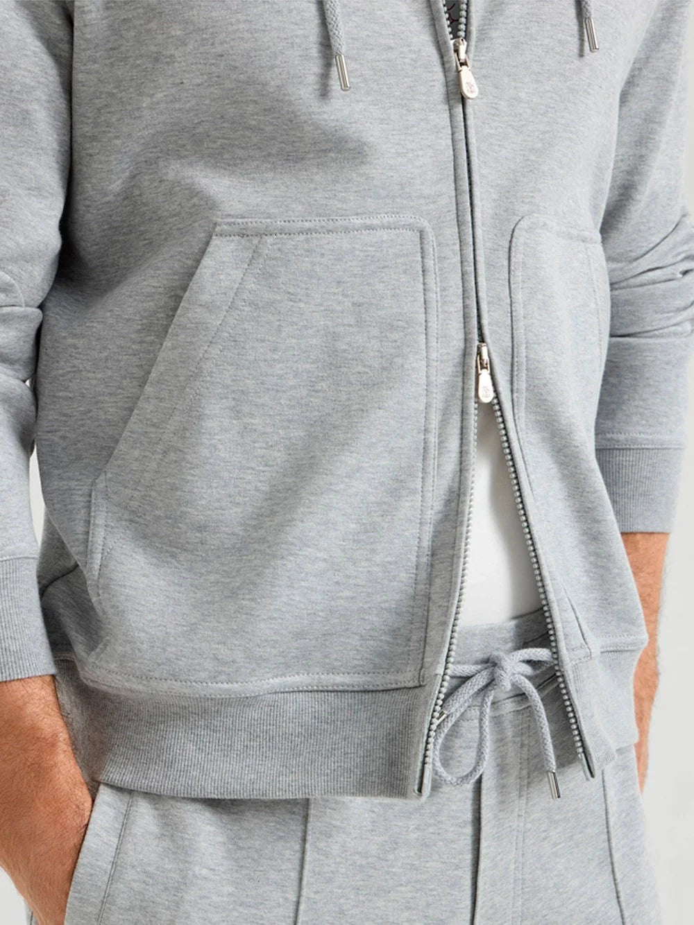 Brunello Cucinelli Men Double Cloth Sweatshirt