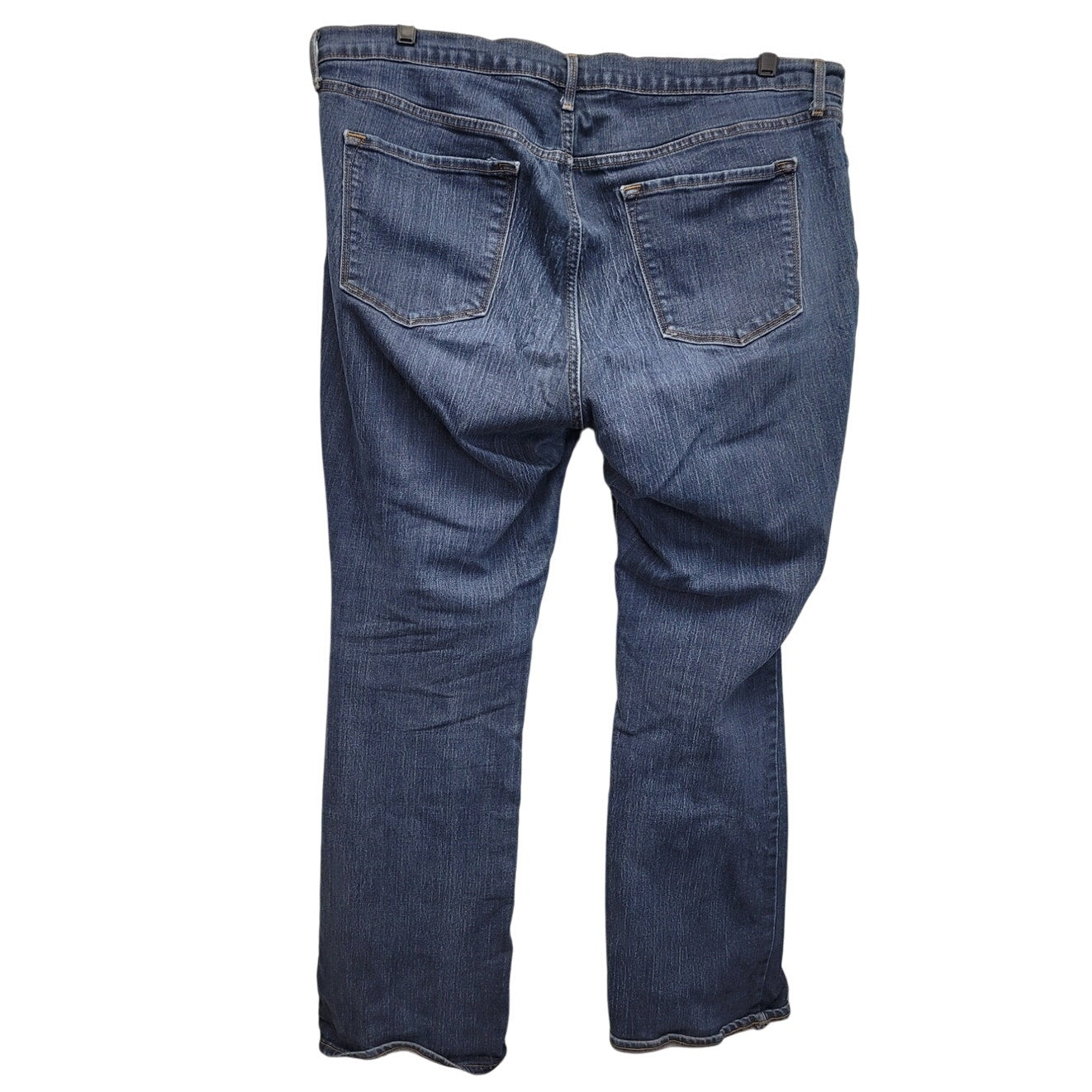 Old Navy Womens Size 18 Curvy Boot Cut Denim Blue Jeans w Pockets