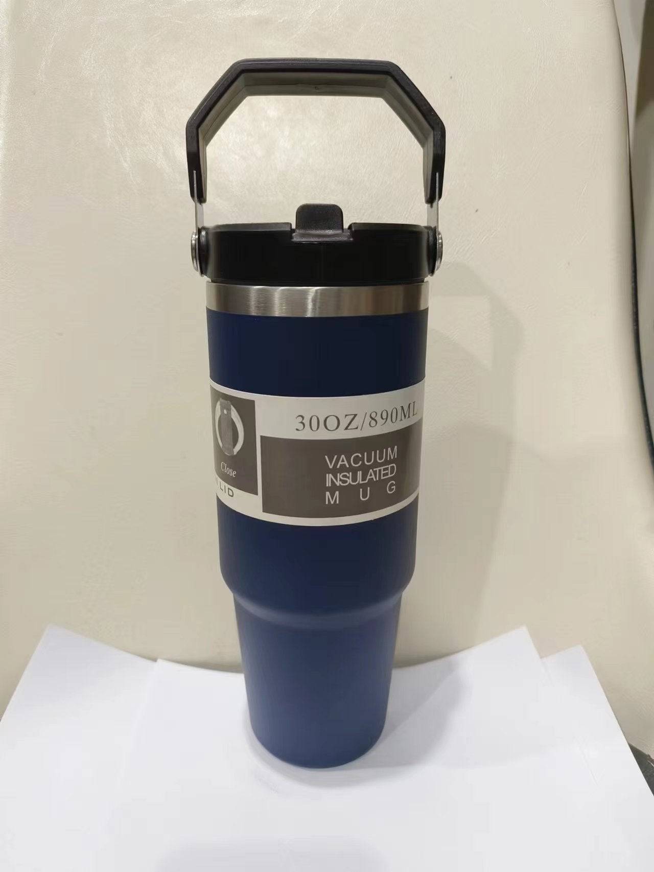 Stainless Steel Travel Coffee Tumbler – Insulated Car Cup with Cover (20/30 oz)-11