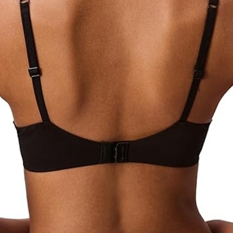 New Calvin Klein Womens 32D Black Perfect Fit Underwire Light Lined T-Shirt Bra
