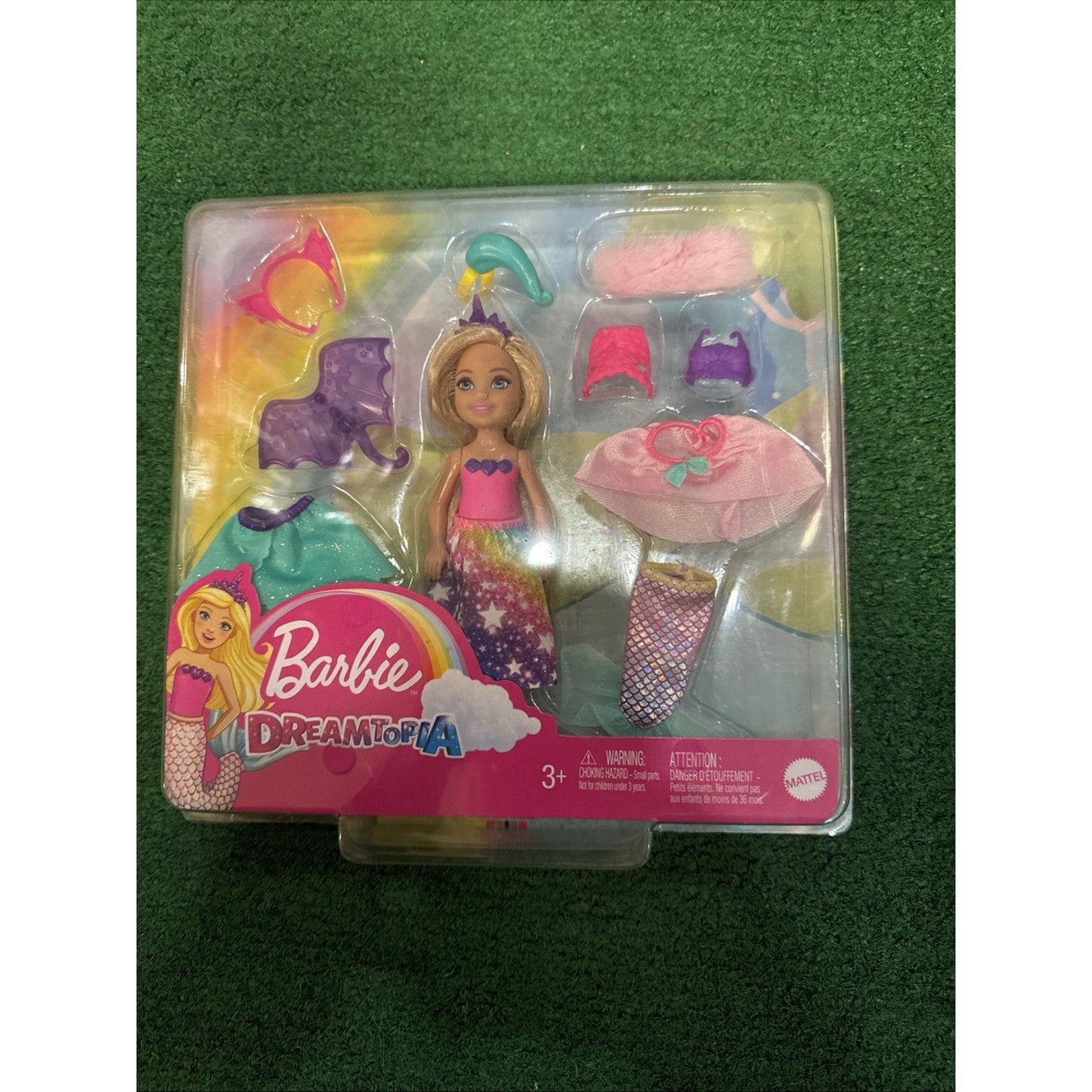 NIB Barbie Dreamtopia Chelsea Doll Dress-up Set Toy Mermaid, Princess, Brand New