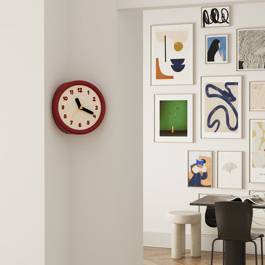 Red Corner Time Clock-0