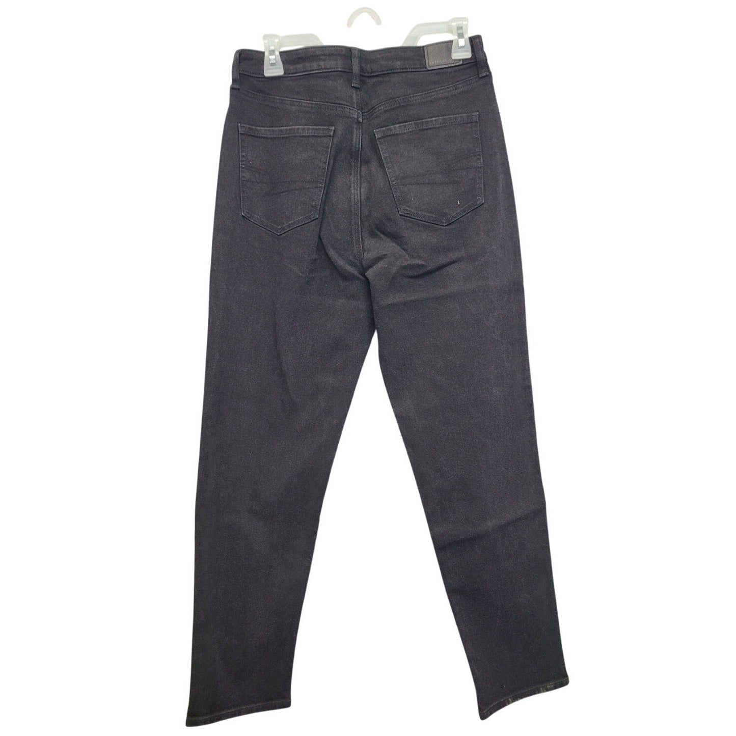 New American Eagle Womens Size 2 Short Stretch Black Denim Jeans