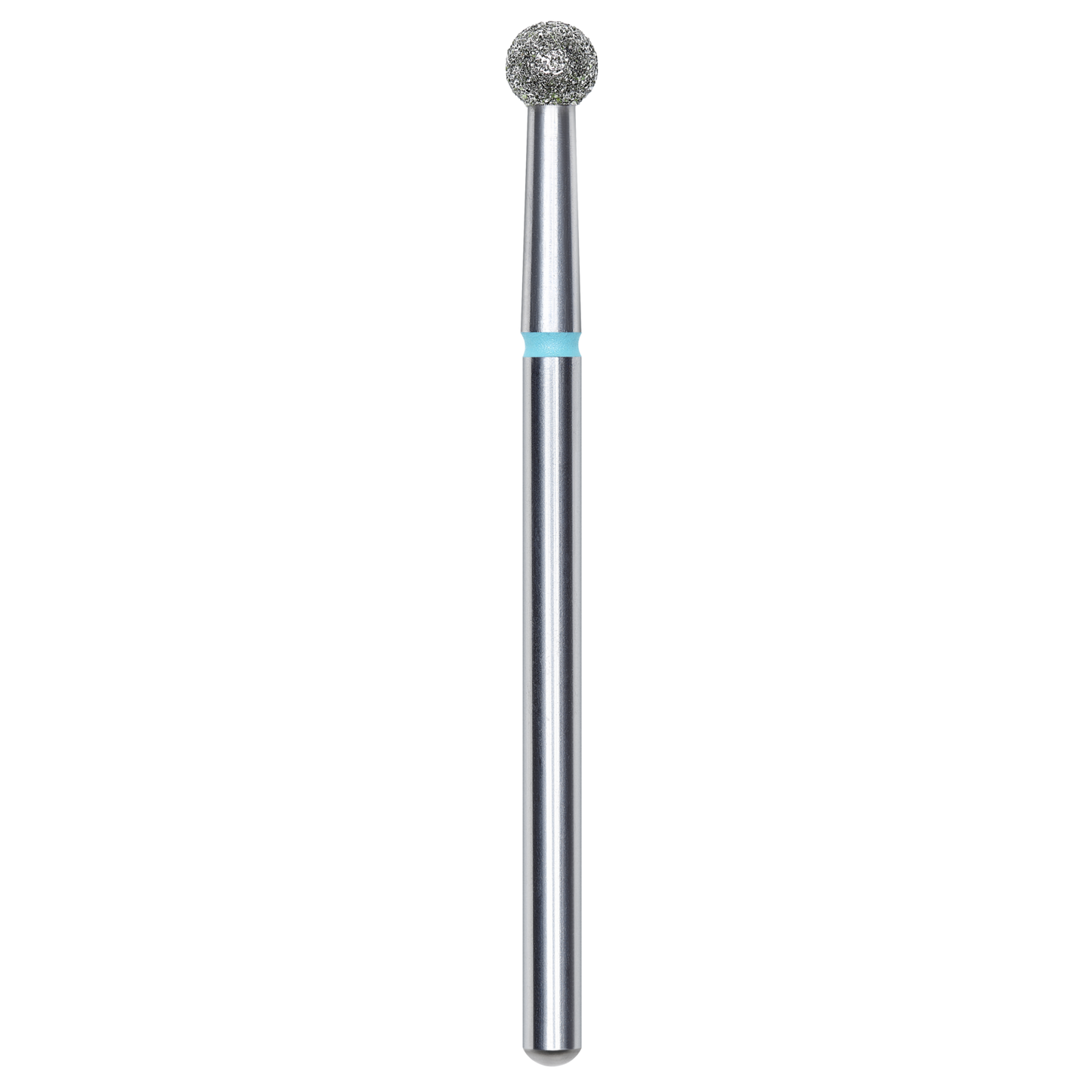 DIAMOND NAIL DRILL BIT, "BALL", BLUE, HEAD DIAMETER 3.5MM (FA01B035) - STALEKS™-0