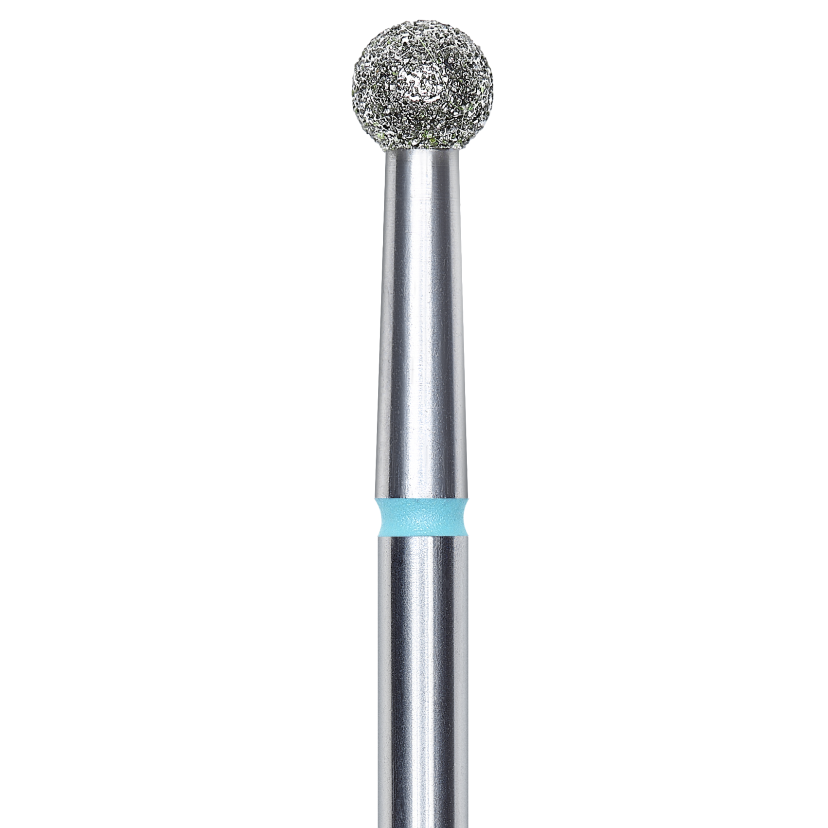 DIAMOND NAIL DRILL BIT, "BALL", BLUE, HEAD DIAMETER 3.5MM (FA01B035) - STALEKS™-1