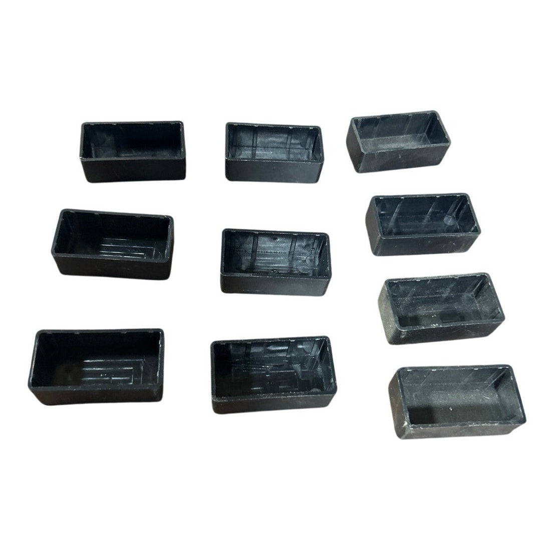 10 New Open Box GripRac GR-R-CAP-Black-10 Plastic Solar Rail End Cap SO-00307