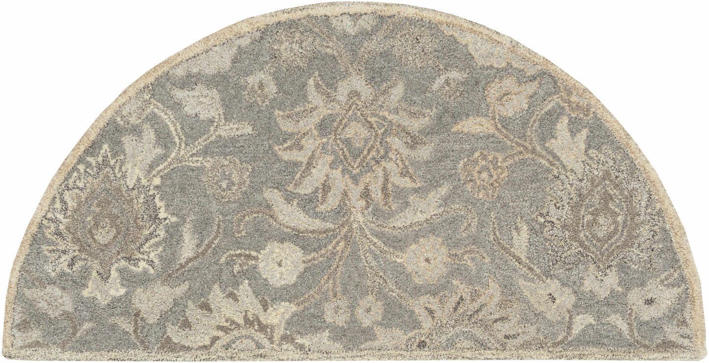 Conesus 1195 Hand Tufted Ivory & Taupe Wool Rug-5