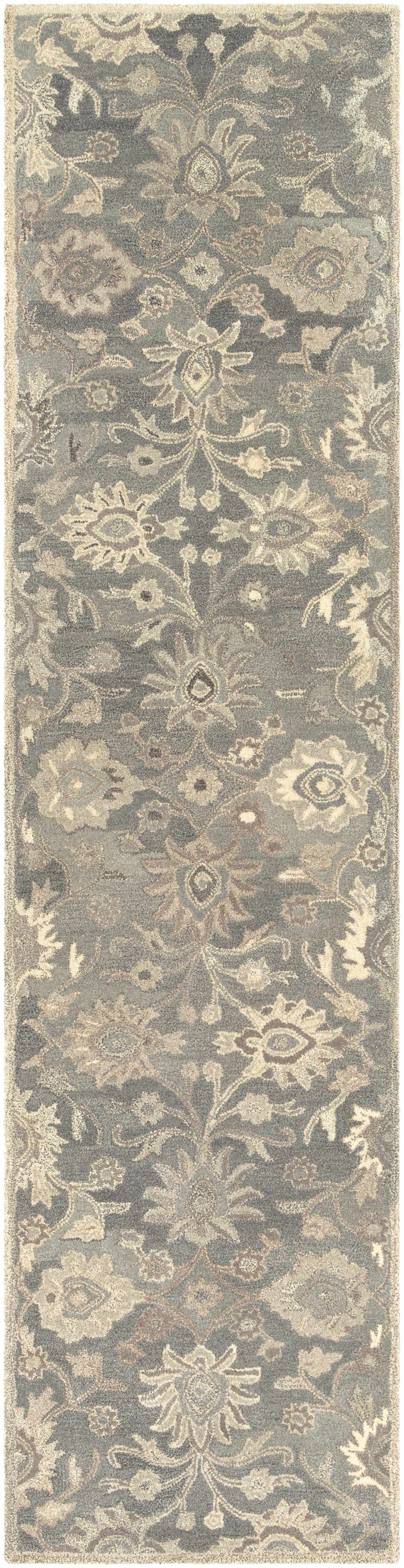 Conesus 1195 Hand Tufted Ivory & Taupe Wool Rug-12