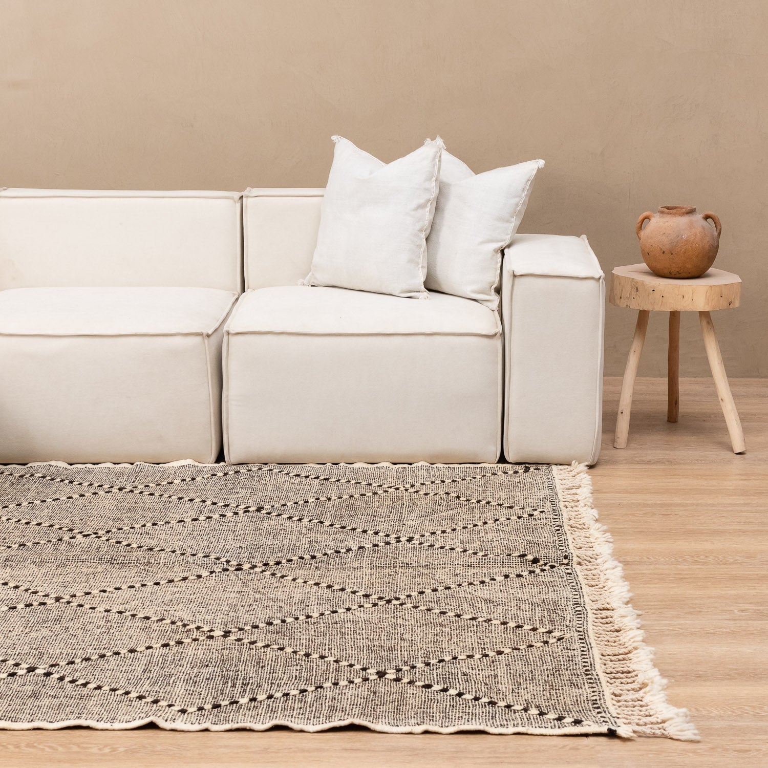 Faraoula - taznakht kilim rug-1
