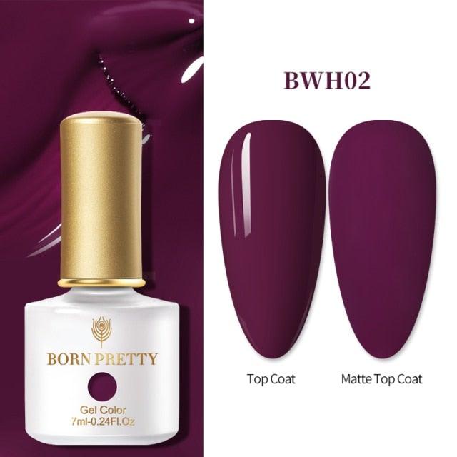 Fashion 2022 New Womens Colorful Nail Gel Polish Modern Glitter Pink Purple UV Diamond Stylish Design Nail Colors Gel For Girls and Women In Shinny Trend Color