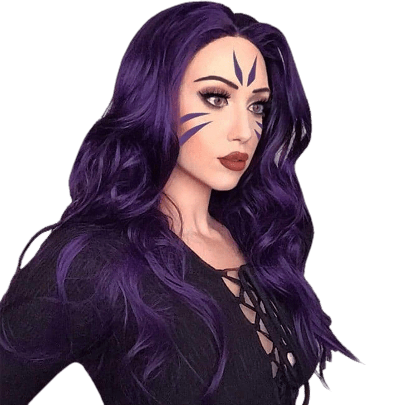 Fashion Synthetic   wigs Hair Long Wavy