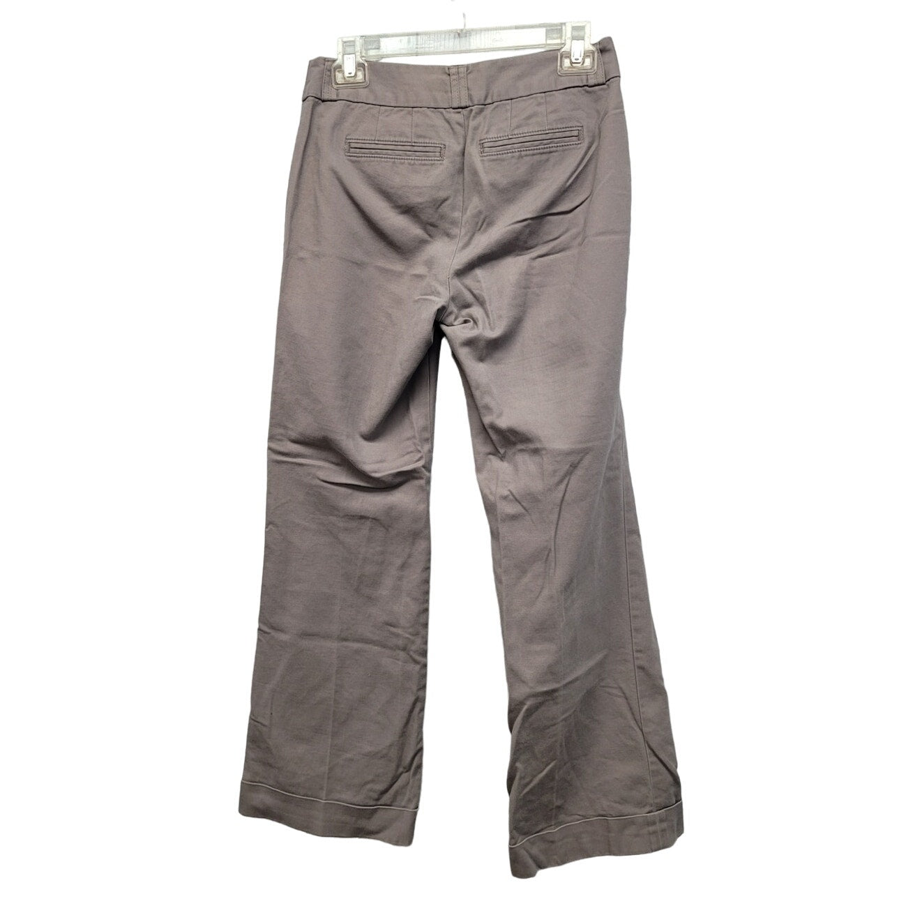 Banana Republic Womens Size 2 Short Jackson Fit Chino Flat Front Cuffed Pants