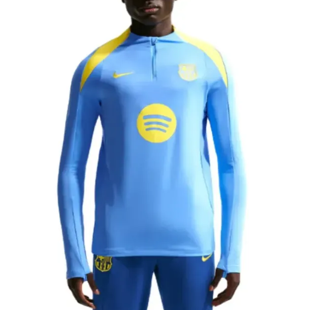 FC Barcelona training technical soccer tracksuit 2026 light blue - Nike-0