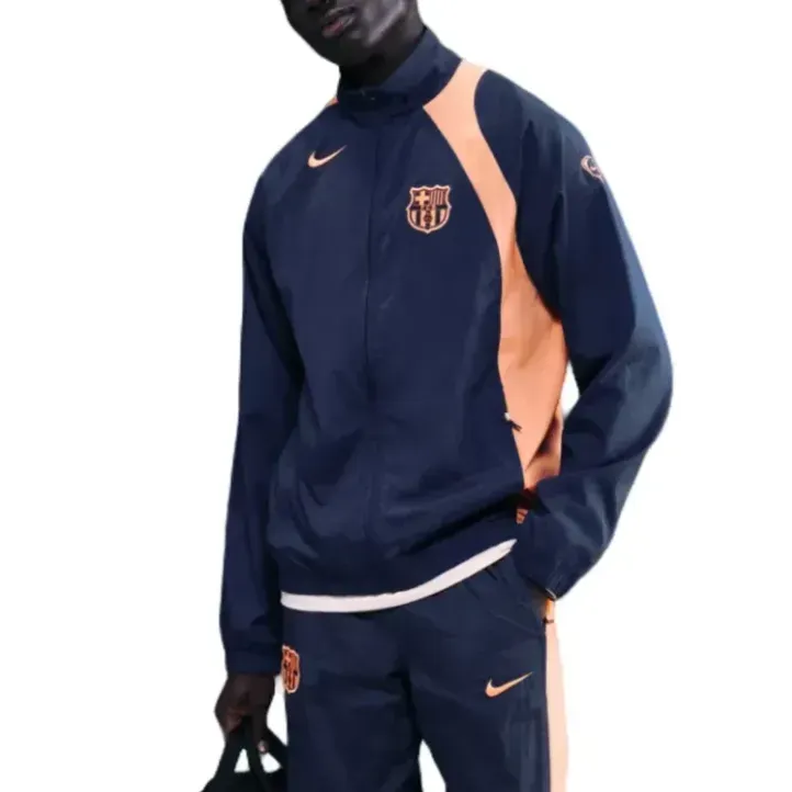 FC Barcelona Total 90 presentation soccer tracksuit UCL 2025/26 - Nike-0