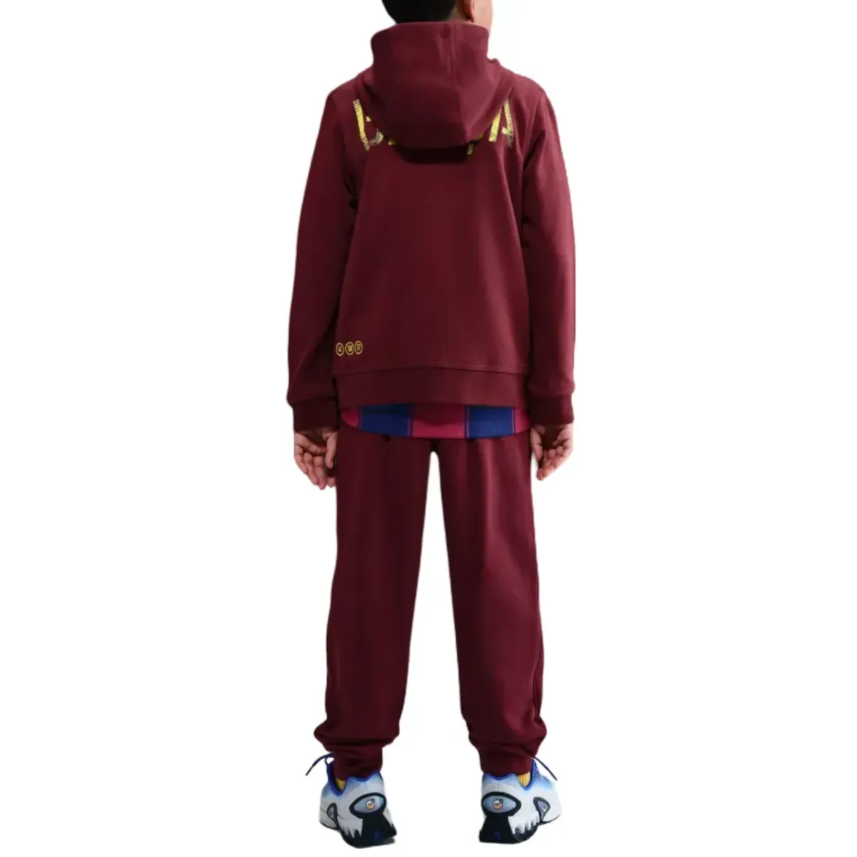 Kids - FC Barcelona Casual Fleece tracksuit 2026 - Nike-3