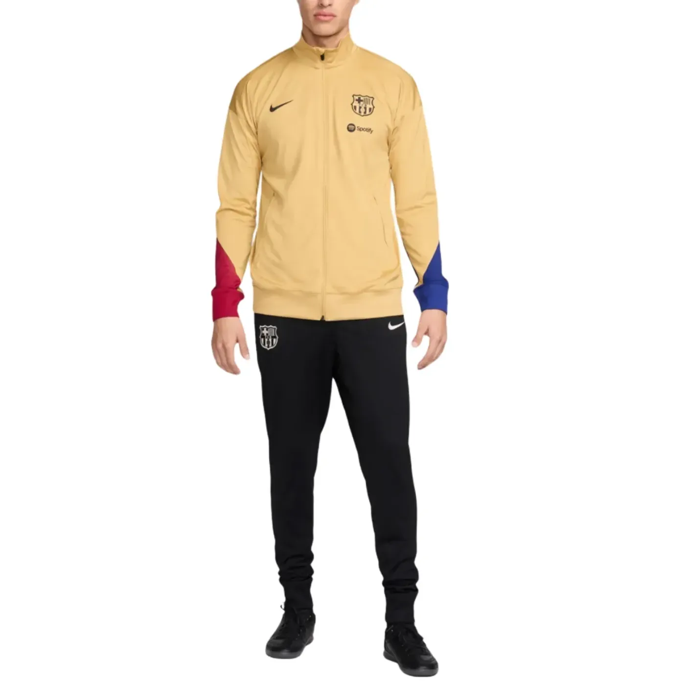 FC Barcelona training presentation soccer tracksuit 2024/25 - Nike-4