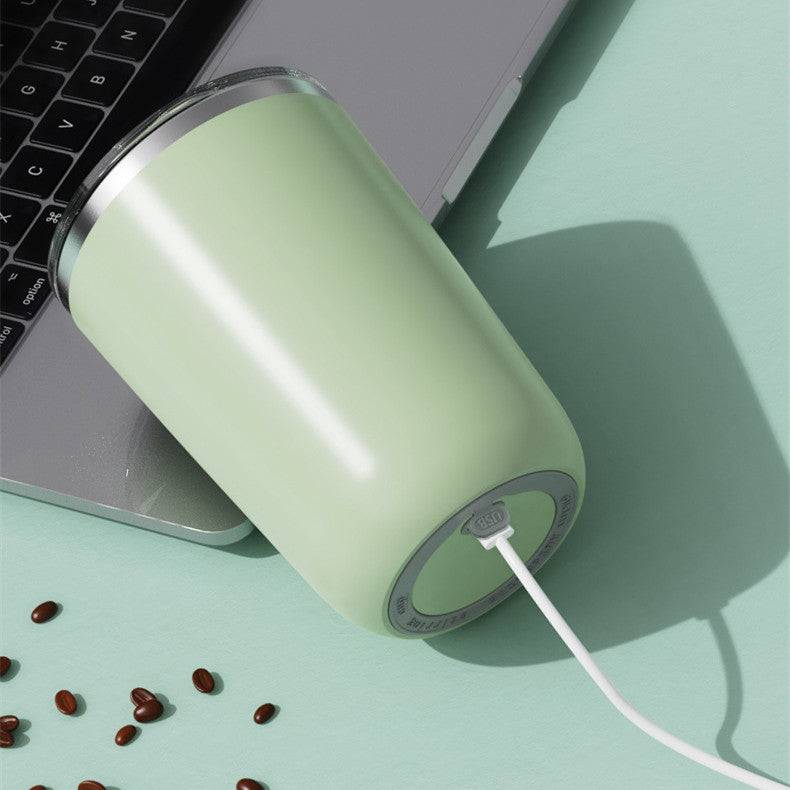 Insulated Self-Stirring Coffee Mug – 350 ml Electric Mixer & Thermal Cup-1