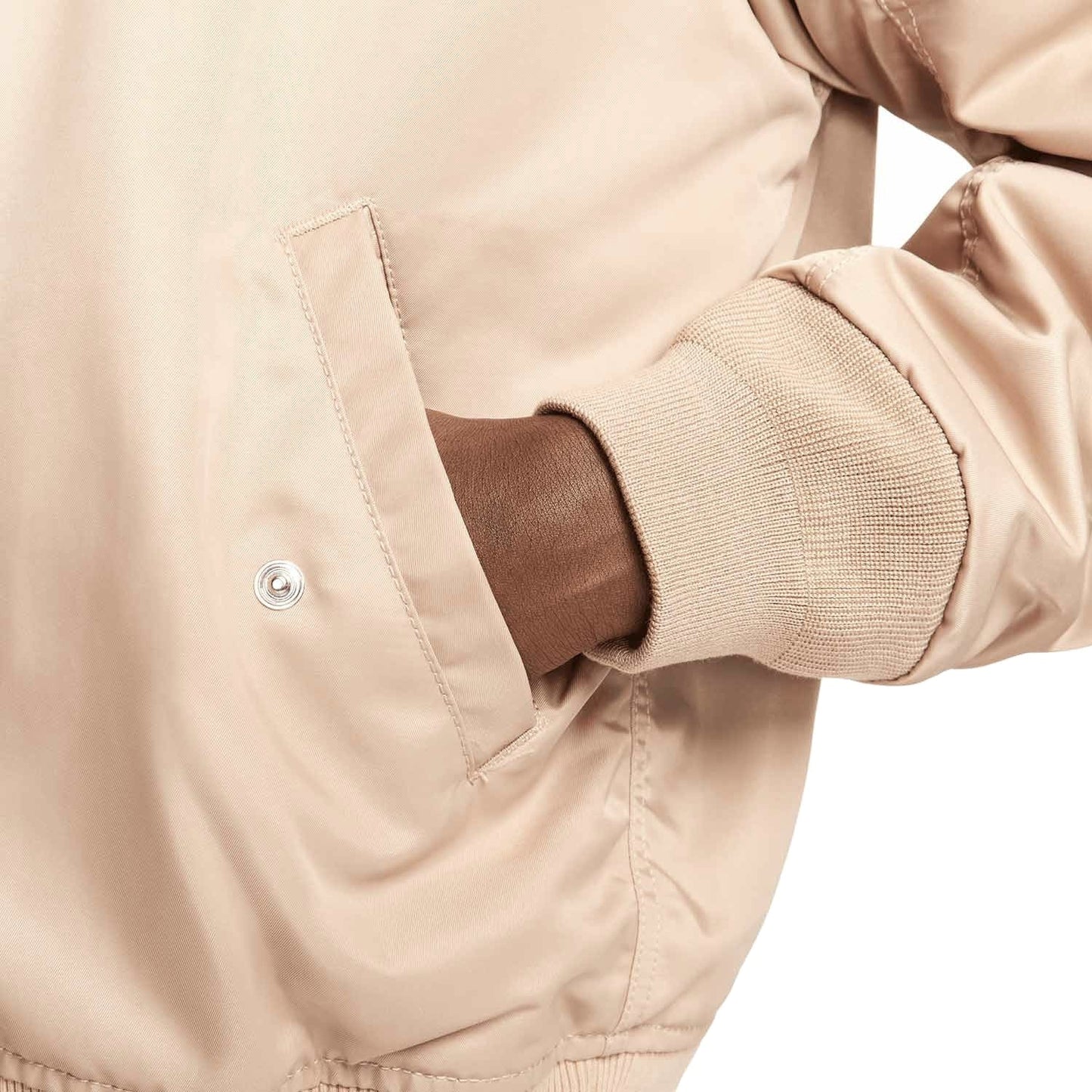 FC Barcelona presentation bomber jacket 2023 desert beige - Nike-4