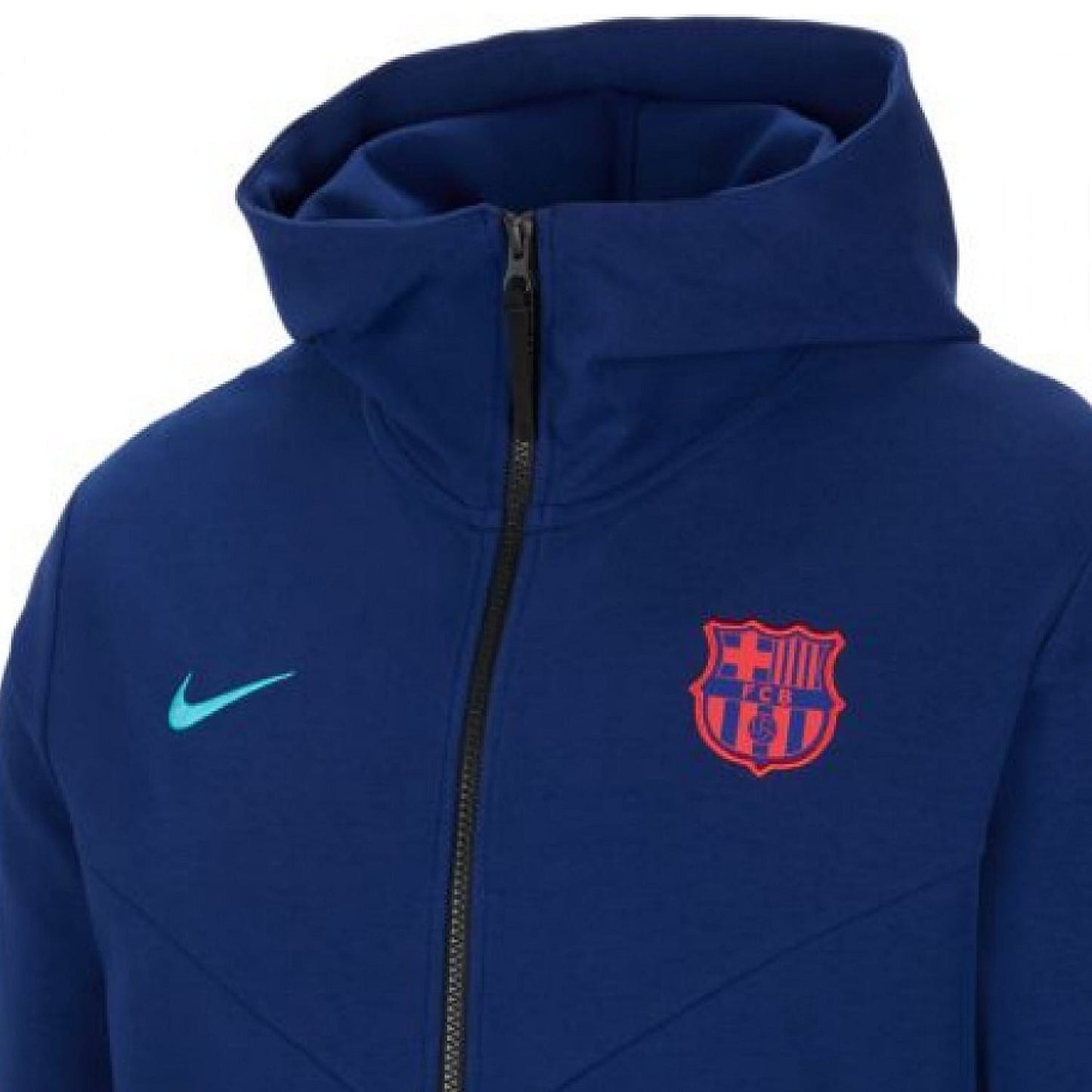 FC Barcelona Tech Fleece presentation soccer tracksuit 2021 - Nike