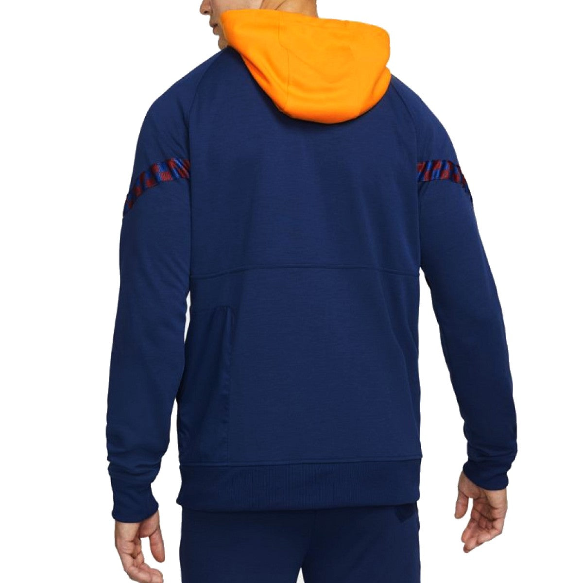 FC Barcelona navy Casual travel fleece tracksuit 2022 - Nike-1