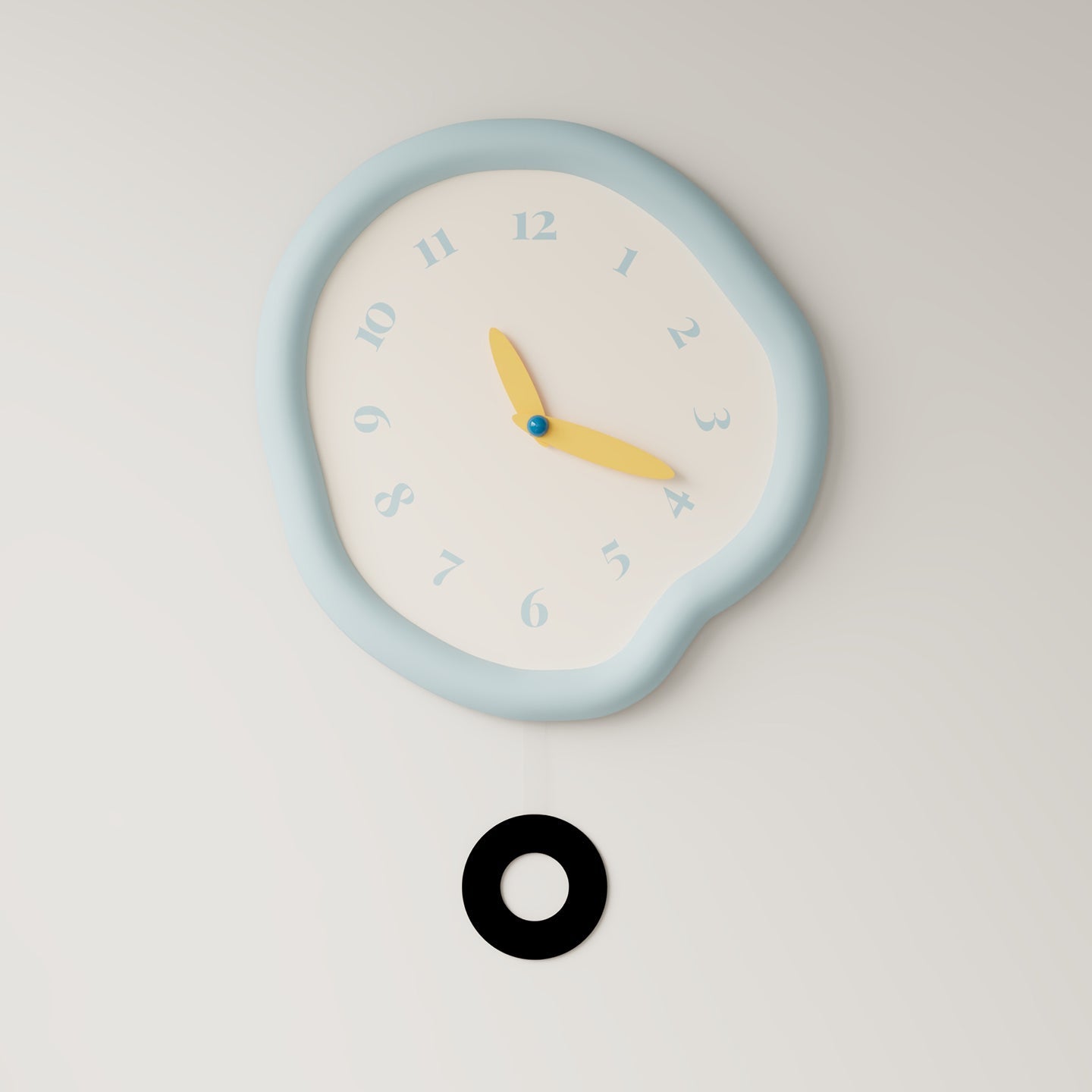 Asymmetrical Drip Clock-1