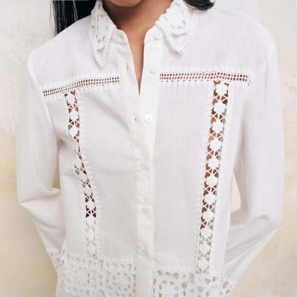 Women's Lace Hollow Out Jacket