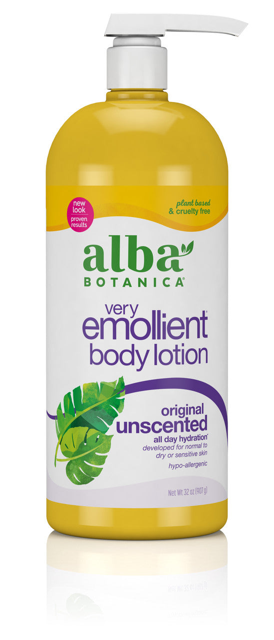 Alba Botanica Very Emollient Unscented Body Lotion (1x32 Oz)-0