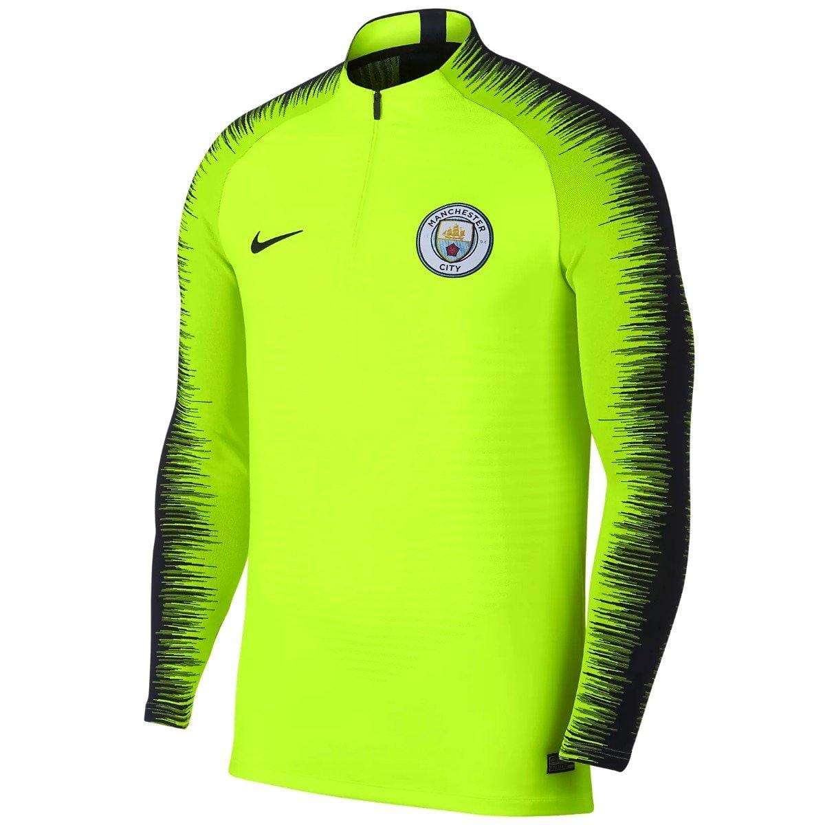 Manchester City FC fluo Vaporknit Technical Soccer Tracksuit 2019 - Nike