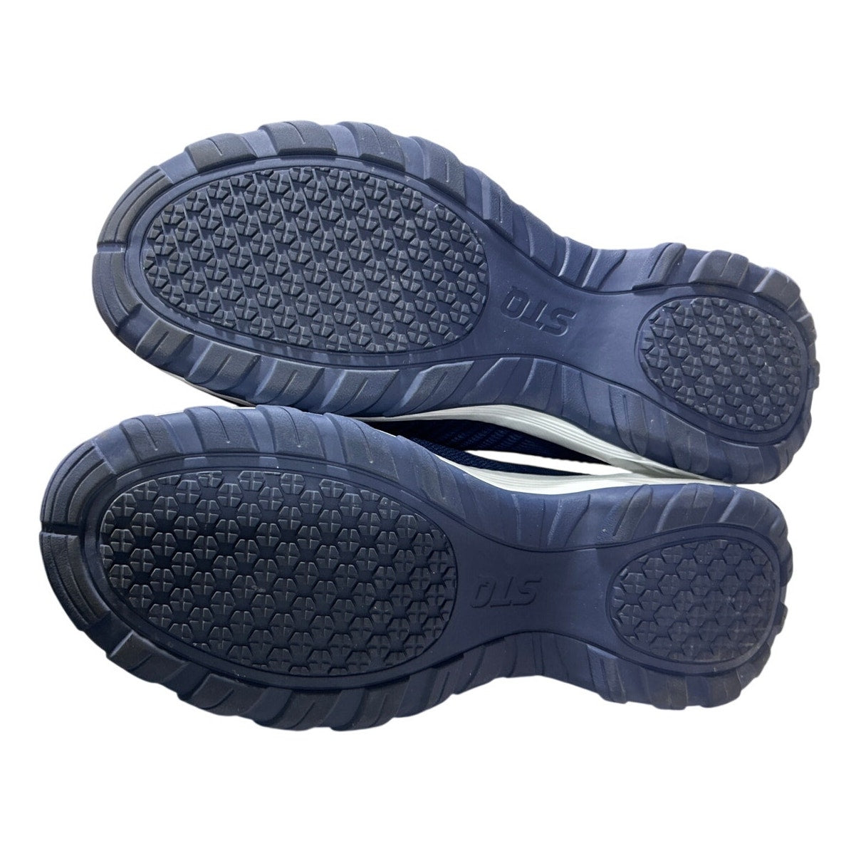 STQ Women Size 9.5 Navy Slip On Arch Support Orthopedic Breathable Mesh Sneakers