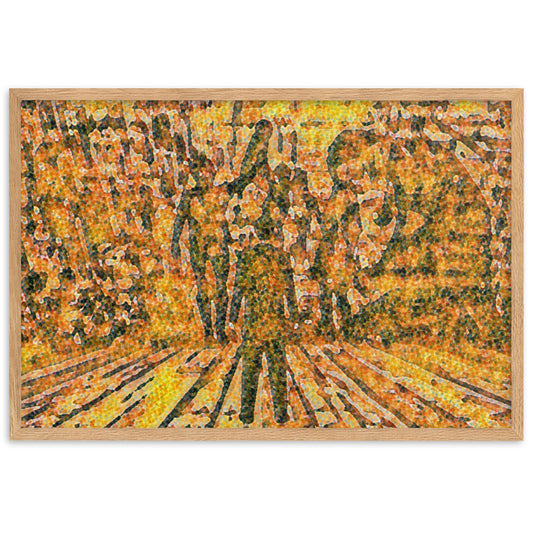 I SAW MY ENTIRE LIFE PASS THROUGH YOUR EYES Special Edition Framed Poster-0