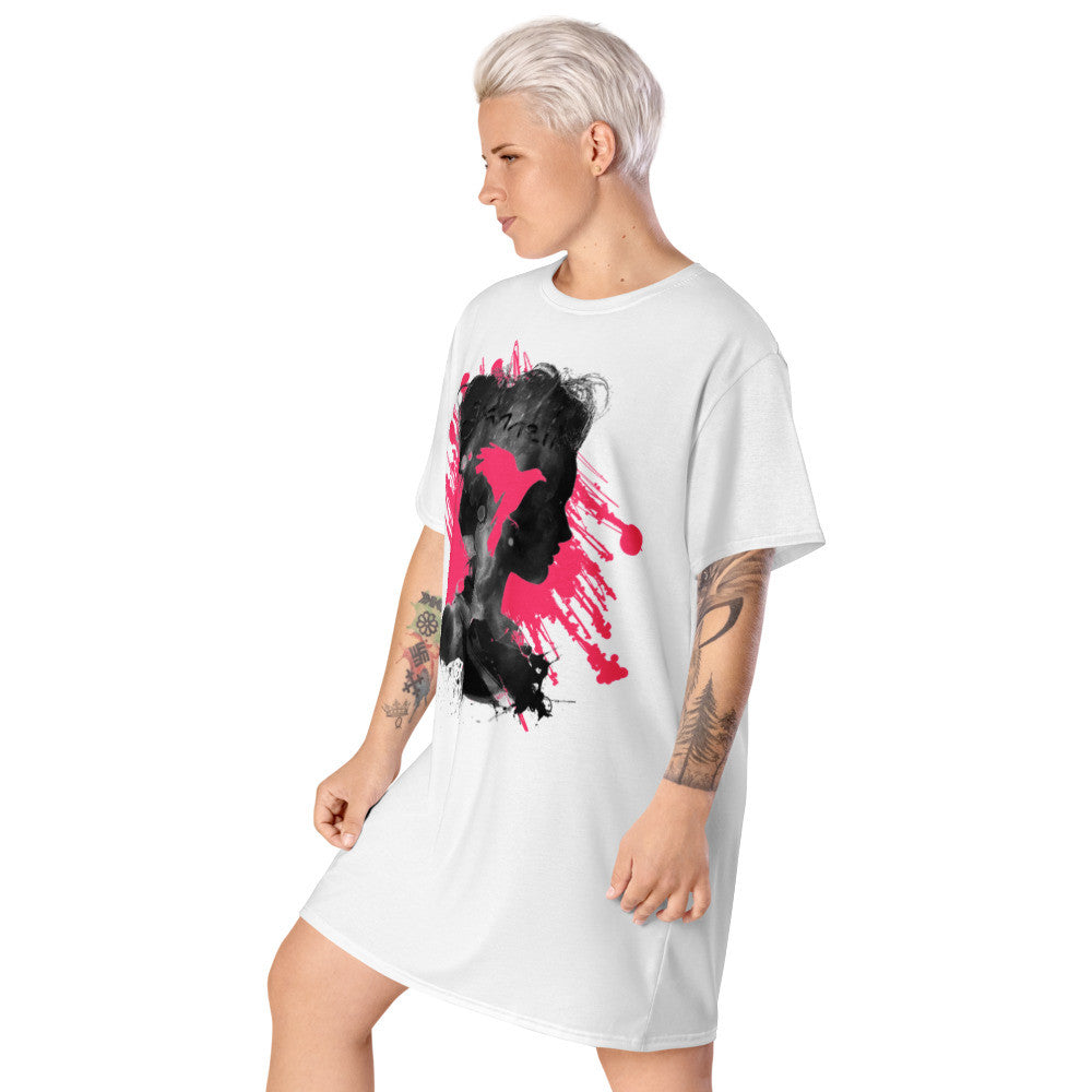 THE DOVE T-shirt Dress by Gianneli-3