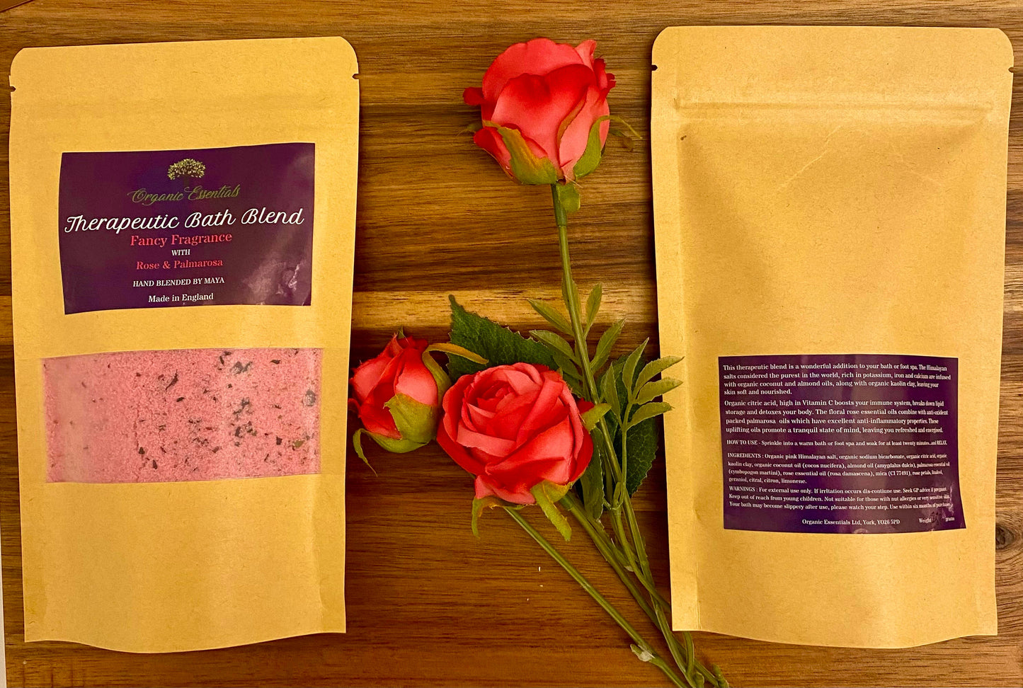 Eight 100g Luxury Natural Bath Blends in Eco-Pouch-6