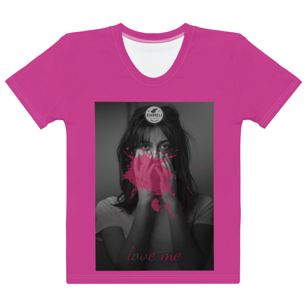 LOVE ME Women's T-shirt by Gianneli-0