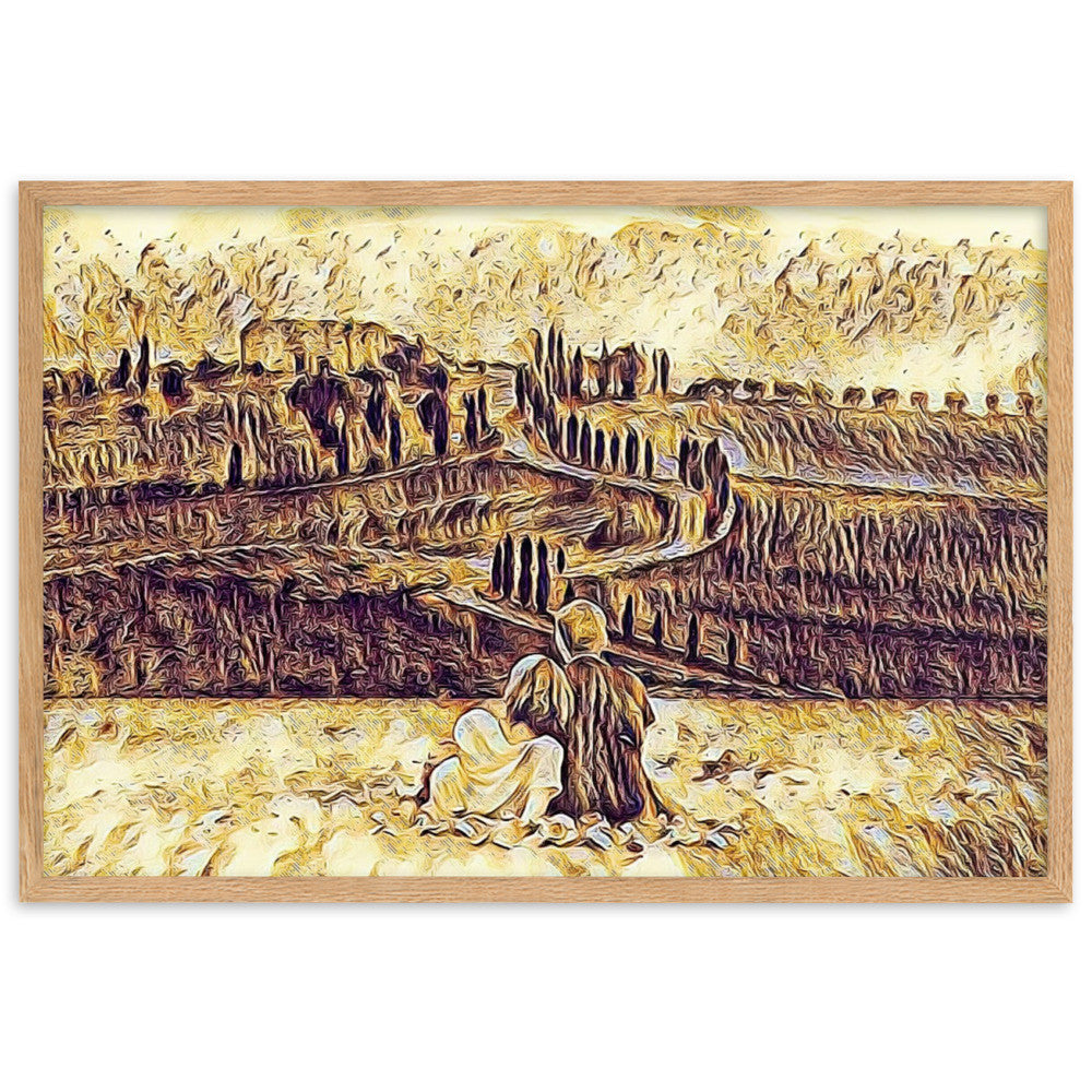 SEEING THE DAWN THROUGH THE DREAM SUPERIOR Framed Poster-0