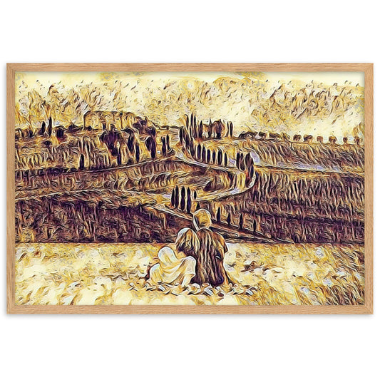 SEEING THE DAWN THROUGH THE DREAM SUPERIOR Framed Poster-0