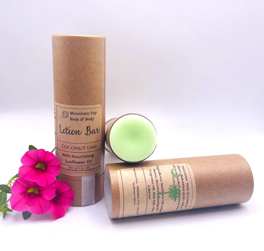 Coconut Lime Lotion Bar-0