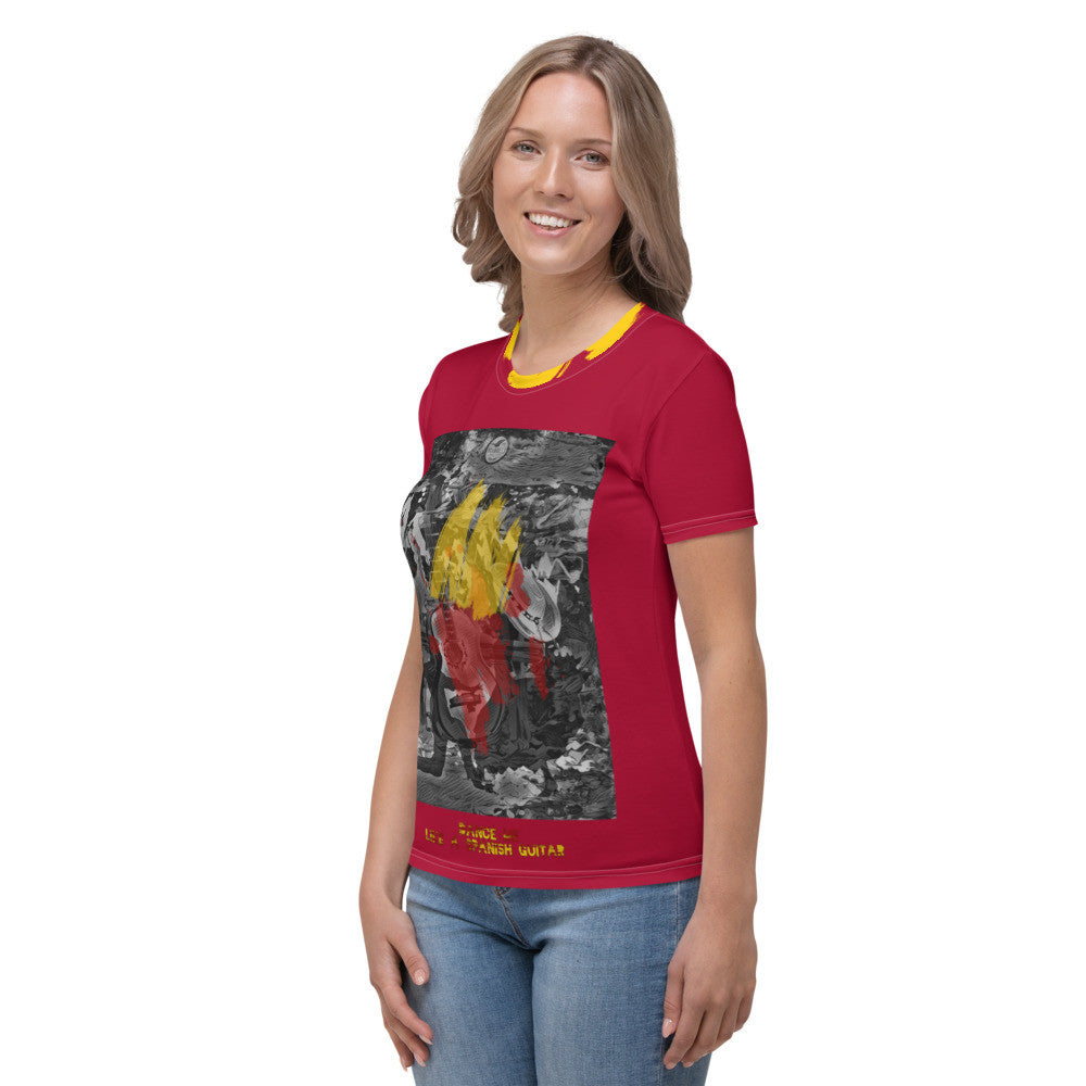 SPANISH GUITAR Women's T-shirt by Gianneli-2