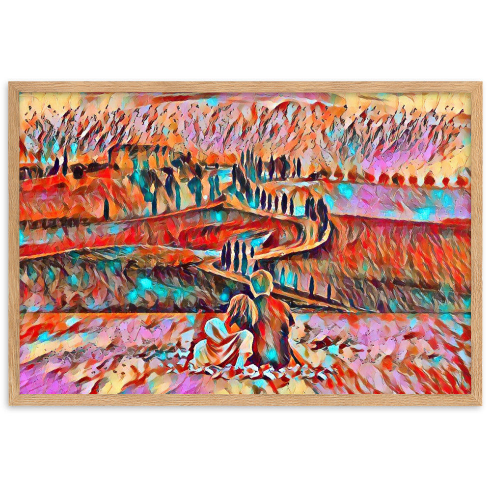 SEEING THE DAWN THROUGH THE DREAM SUPERIOR Framed Poster-0