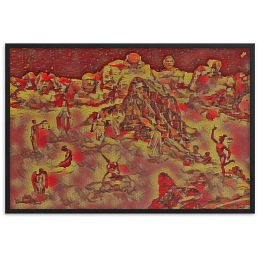 THE DAY THAT PLATO'S SYMPOSIUM WAS HEARD UP TO OLYMPUS Velvet Poster-0