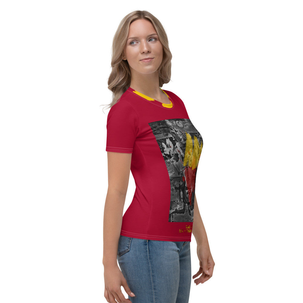 SPANISH GUITAR Women's T-shirt by Gianneli-3
