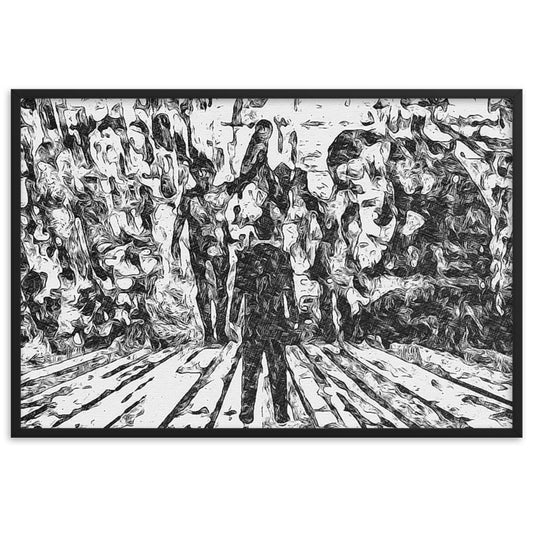 I SAW MY ENTIRE LIFE PASS THROUGH YOUR EYES Special Edition Framed Poster-0