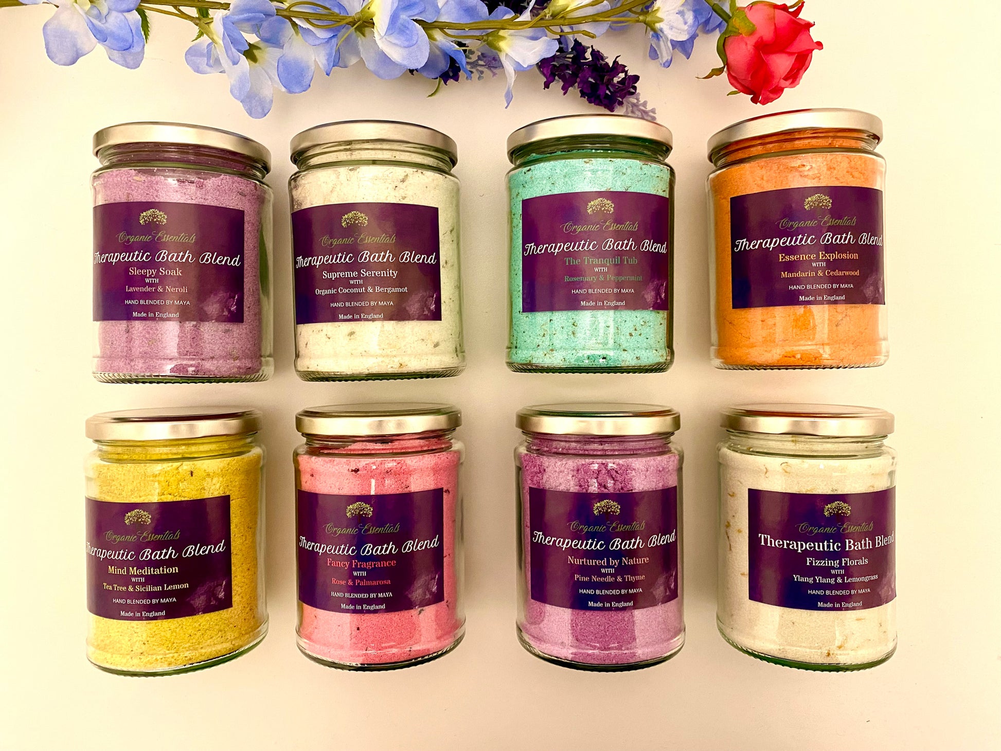 Luxury Bath Blend - Bergamot & Organic Coconut-1