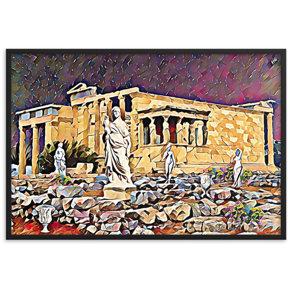THREE CHARITIES V2 Superior Framed Poster-0